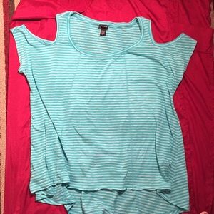 High-low Cold shoulder